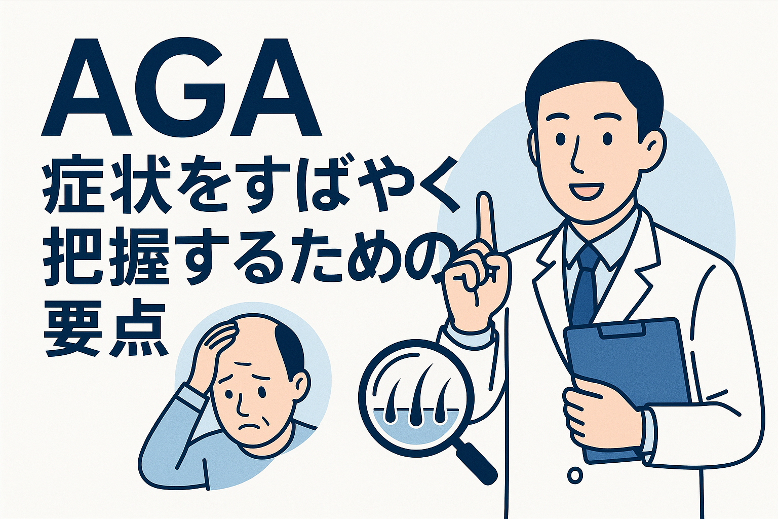AGA 症状をすべく把握するための要点