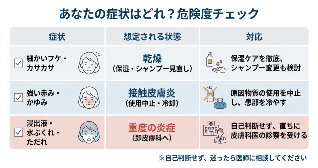 肌荒れのサインとして現れる具体的な症状と見分け方