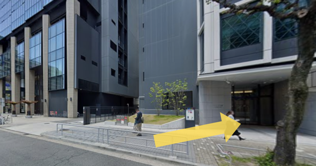 リアスクリニック名古屋院の名古屋駅からの実際の道なり画像10