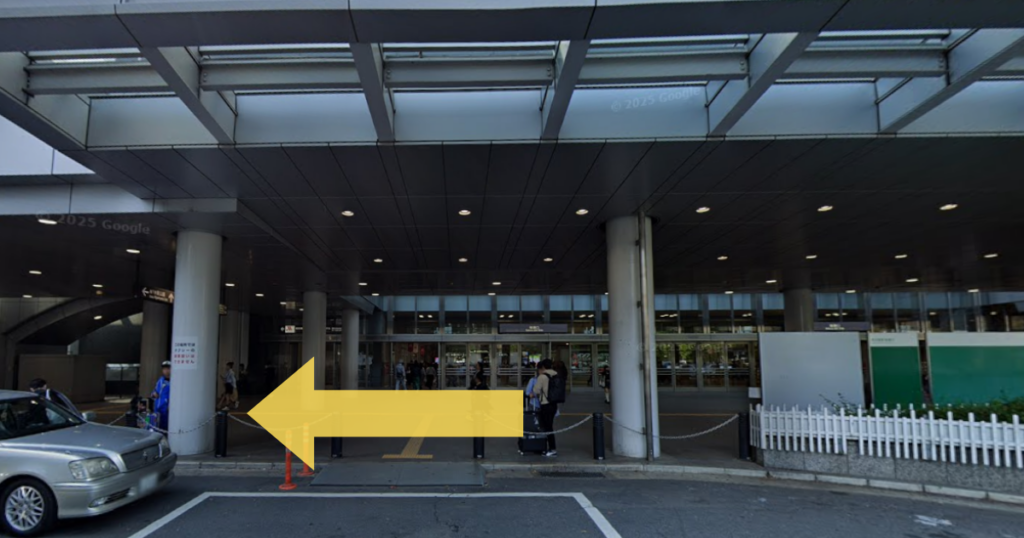リアスクリニック名古屋院の名古屋駅からの実際の道なり画像2