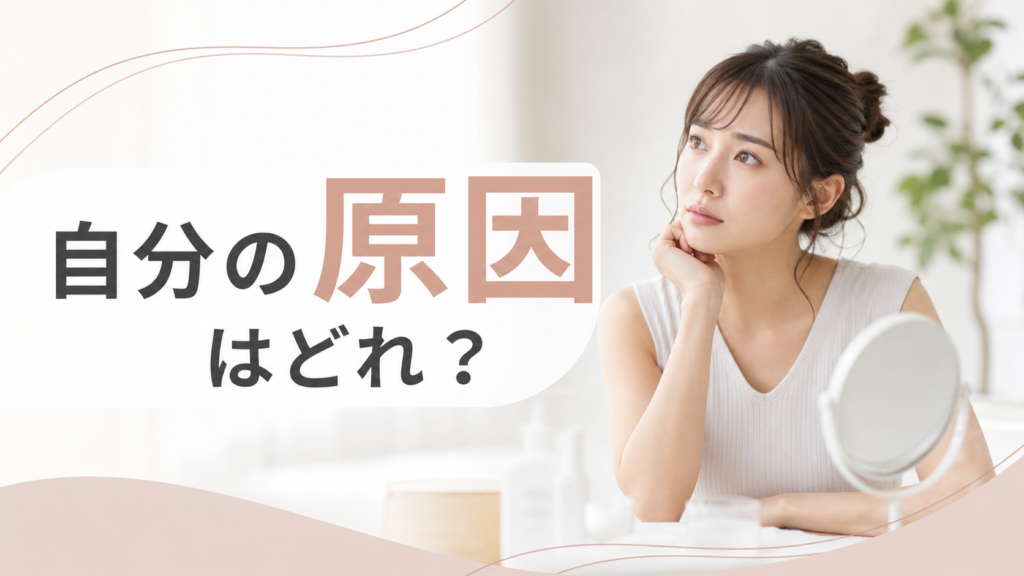 自分の原因はどれ？
