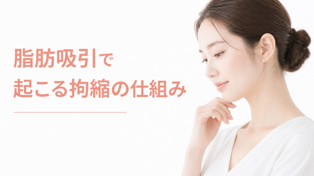 脂肪吸引で起こる拘縮の仕組み